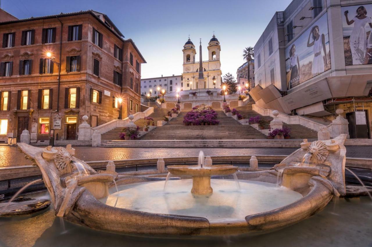 Ferienwohnung Spanish Steps Corner Rom Exterior foto